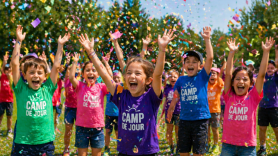 Inscription au camp de jour d’été