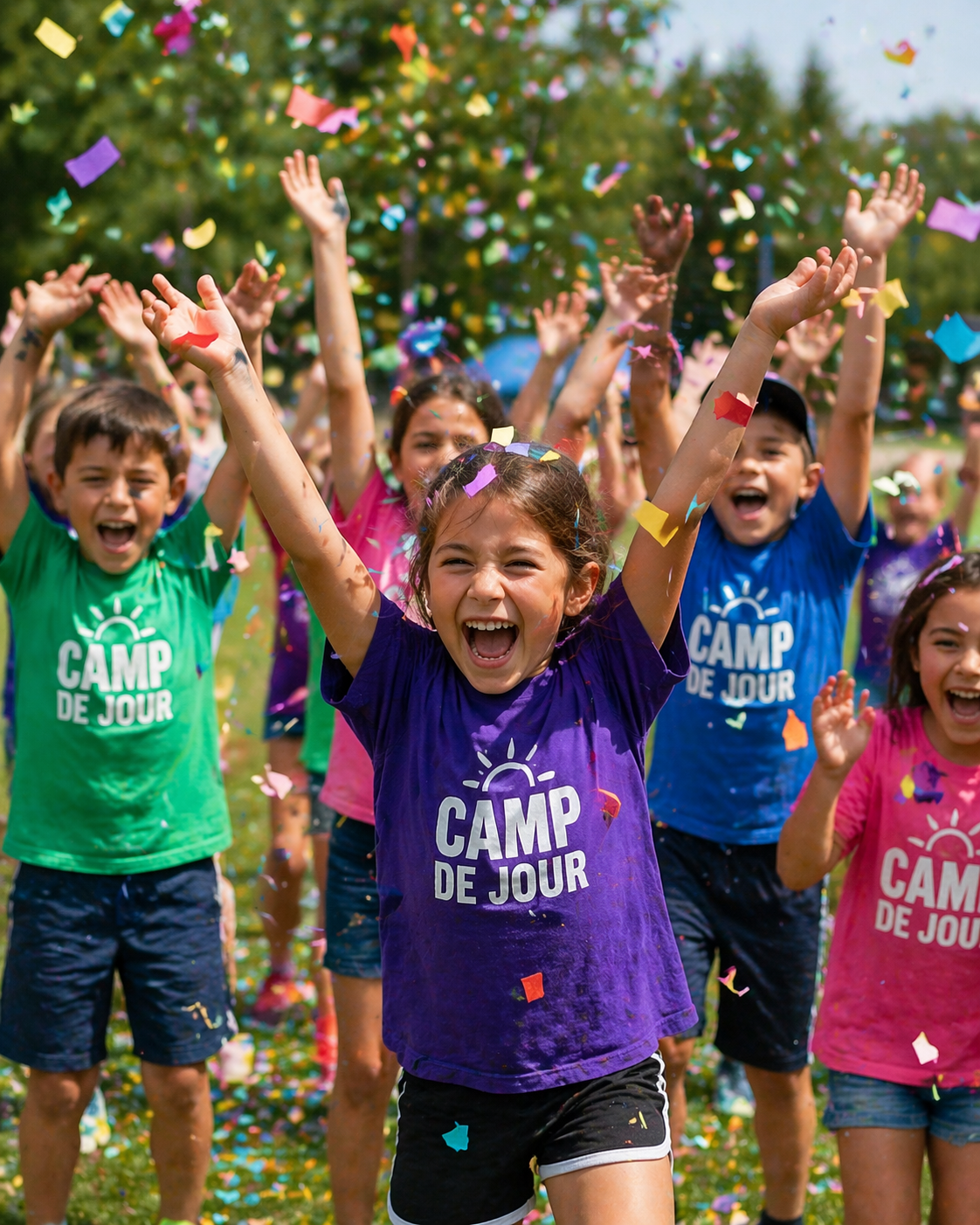 Inscription au camp de jour d’été